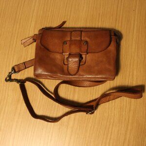 Harbour 2nd Women’s Brown Leather Luna Crossbody Bag